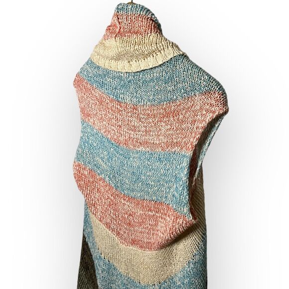 CAbi Line Up Open Front Circle Vest, Cardigan, Shrug, Sweater Size M Style 216 - Picture 11 of 13